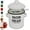 White #3, variant on 46 Oz Bacon Grease Container with Strainer and Food-Grade Silicone Spatula, Bacon Grease Saver with Strainer, Bacons Greases Container for Kitchen, for Yields Pure Oil