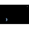 thumbnail image 1 of 24x36 gallery poster, Earth and moon system from Mars orbit, 1 of 1