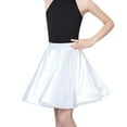 thumbnail image 3 of YM YOUMU Girls A-line Latin Dance Skirt Shiny Pleated Swing Dancewear for Ballroom Salsa Practice, 3 of 3