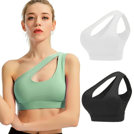 

Elbourn Women s Sports Sports Bra No Side Effects Medium Support Yoga Bra with Removable CupsPack of 3