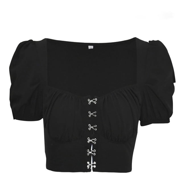 Pompotops Hauts pour Femmes Sans Manches à Imprimé Gilet Aguichant Camisole Courte