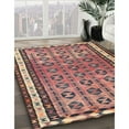 thumbnail image 3 of Ahgly Company Machine Washable Indoor Rectangle Contemporary Chestnut Brown Area Rugs, 4' x 6', 3 of 7