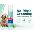 thumbnail image 3 of Pet N' Lovely No-Rinse Waterless Shampoo for Dogs & Cats, 8 fl oz, Fresh Scent 4 Pack, 3 of 5