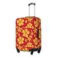 thumbnail image 2 of Fotbe Red Vintage Flowers Luggage Cover Protector,Suitcase Protector,Scratch and Dirt Resistant,Fits 18-32 Inch Luggage-Medium, 2 of 9