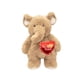 thumbnail image 3 of Peluche De San Valentín Elefante Con Corazón Rojo Te Amo, 3 of 5