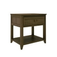 thumbnail image 3 of Max & Lily Nightstand with Storage Drawer, Small Solid Wood Bedside, Side Tables for Bedroom, 3 of 8