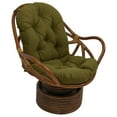 thumbnail image 4 of 48-inch by 24-inch Solid Outdoor Spun Polyester Swivel Rocker Cushion 93310-REO-SOL-10, 4 of 5