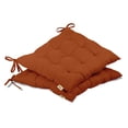 thumbnail image 2 of Vargottam Set of 2 Comfortable Chair Pads Seat Cushion with Full-Length Ties for Non-Slip Support Polyester Filling for Dining | Office | Kitchen Reduces Pressure & Washable, 2 of 9