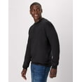 thumbnail image 4 of Hanes Ultimate Men's Heavyweight Fleece Crewneck Sweatshirt Black S, 4 of 7
