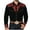 ZH Brick Red, variant on Mens Button Up Shirt Vintage Pearl Snap Shirt Rhinestone Cowboy Cut Western Embroidered Long Sleeve Turndown Collar Shirt Casual Shirts for Men