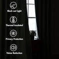 thumbnail image 6 of Sage Green Velvet Curtains 90 inches 2 Panels - Pinch Pleat Luxury Room Darkening Window Drapes for Bedroom Living Room Thermal Insulated Super Soft Blackout, Back Tab Rod Pocket, W52 x L90, 6 of 8