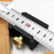 thumbnail image 4 of Metal Ruler 30cm, Stainless Steel Ruler, Parallel Ruler Positioning Block, 45 Degrees and 90 Degrees Line Drawing Carpentry Tools, 4 of 5