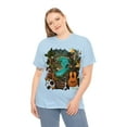 thumbnail image 5 of T-Shirt Heavy Cotton Unisex Tahiti Tropical Knolling Abstract Art 005, 5 of 5