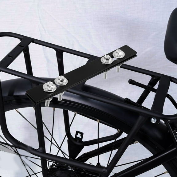 Clispeed 2Pcs Motorcycle Rear Top Case Mount Black Replacement Tail Box Clip for Electric Bikes