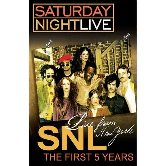 Live from New York The First 5 Years of Saturday Night Live Movie Poster (11 x 17)