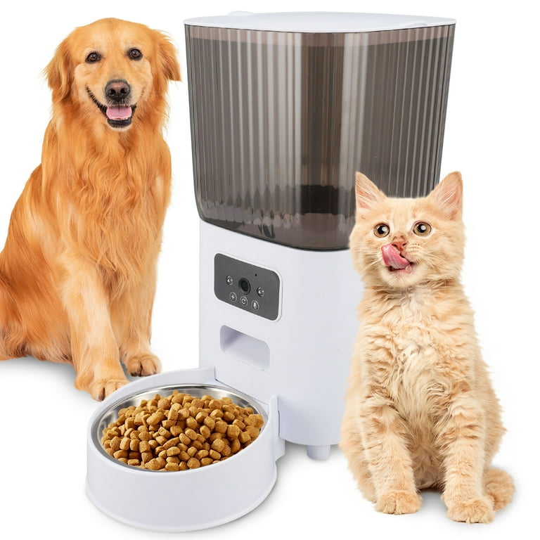 5L WiFi Automatic Pet Feeder with Camera, App Control, Timer