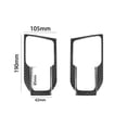 thumbnail image 3 of Real Bright Soft Car Interior Carbon Fiber Sticker Decoration4Pcs For RAM 1500 Carbon Fiber Interior Front Door Handle CoverAuto Car Protection Interior Accessories, 3 of 8