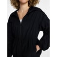 thumbnail image 6 of Avia Women's Ripstop Zip Jacket with Hood, Lightweight, Sizes XS-XXXL, 6 of 7