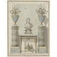 thumbnail image 2 of Jean Démosthène Dugourc 15x18 Gold Ornate Wood Frame and Double Matted Museum Art Print Titled - Wall Elevation for a Salon (ca. 1780), 2 of 4