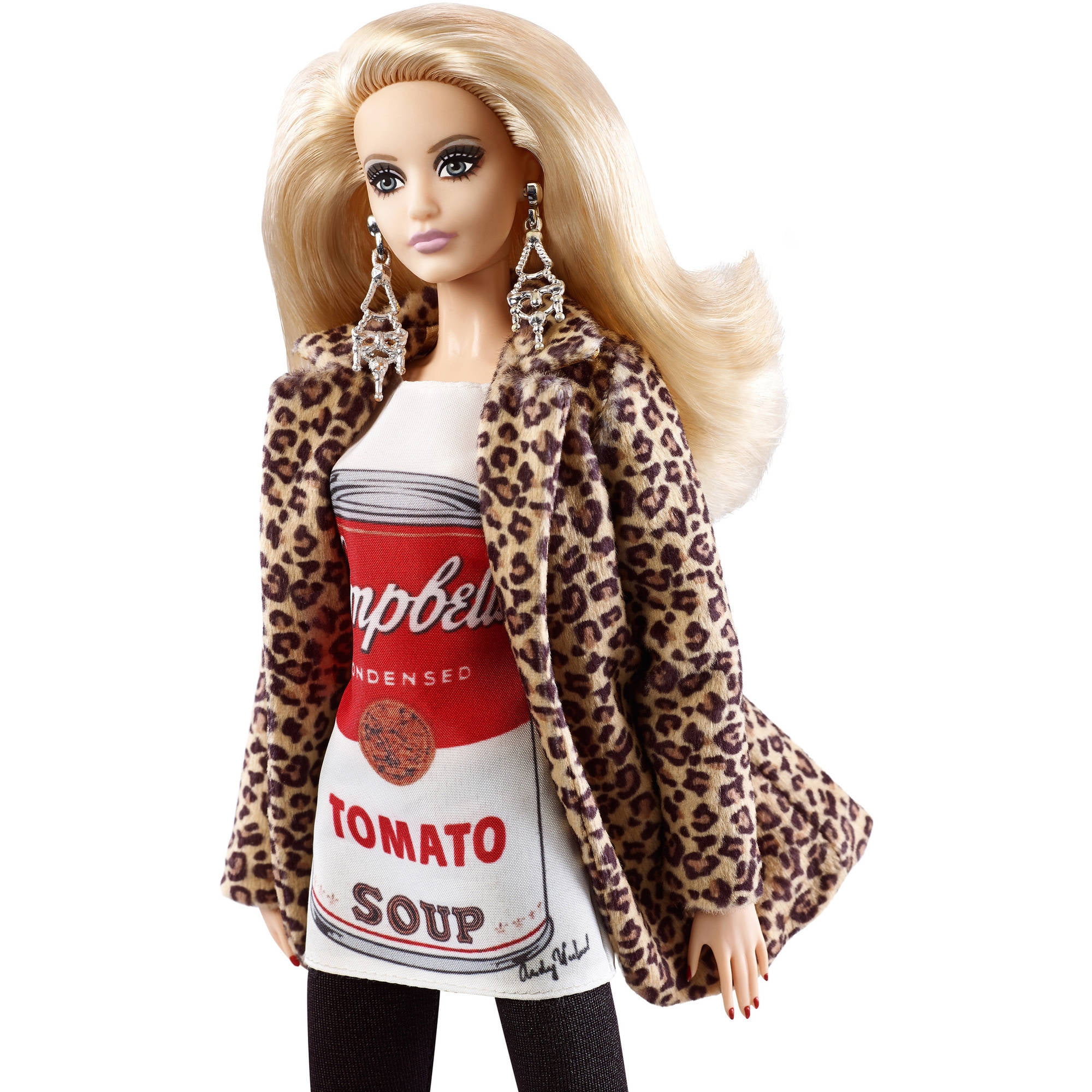 Campbell soup barbie doll sale