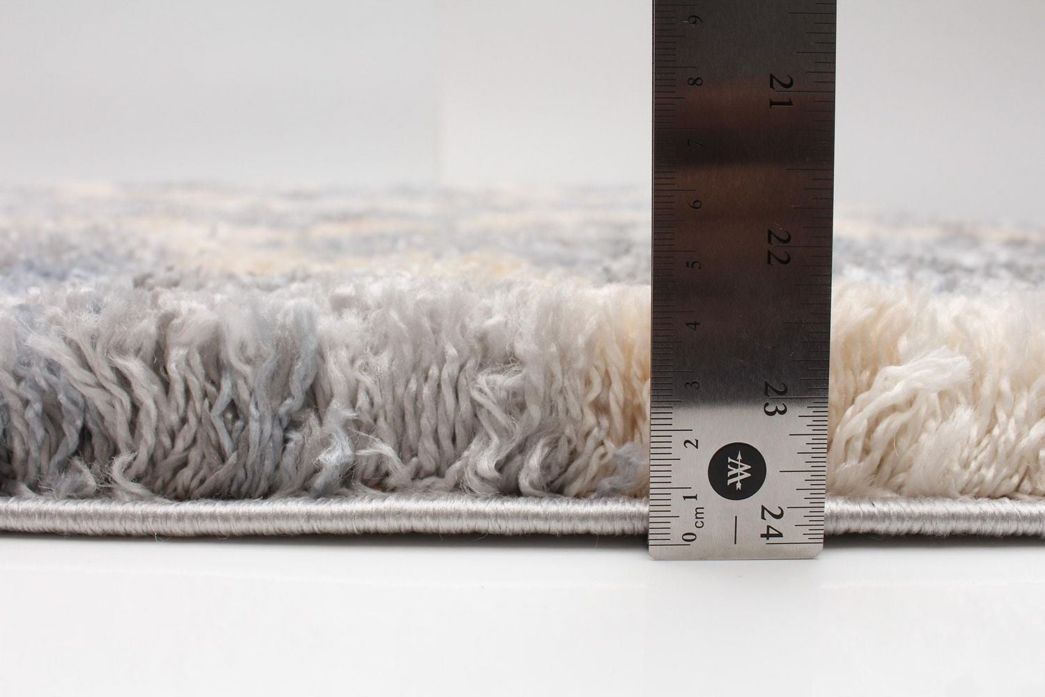 ECARPET Trellis Frise Moelleuse pour Chambre à Coucher, Collection Annica Ultra Douce et Pelucheuse