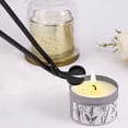 thumbnail image 3 of Vela, cortadora de mechas de velas - Cortadora de mechas - Tijeras de mechas - Para amantes de las velas perfumadas - Mecha de acero inoxidable - Accesorio para velas - Cortador de tijeras - Negro, 3 of 4
