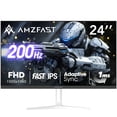 thumbnail image 1 of Amzfast 24 Inch Gaming Monitor 200Hz FHD 1080p Fast IPS Computer Monitor, 110% sRGB 1ms HDR Support Adaptive Sync, Eye Care VESA Mount HDMI 2.0 | Dis, 1 of 12