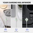 thumbnail image 4 of Cable Lightning MAGNICPRO 91 cm con Dock Magnético Verde, 4 of 9