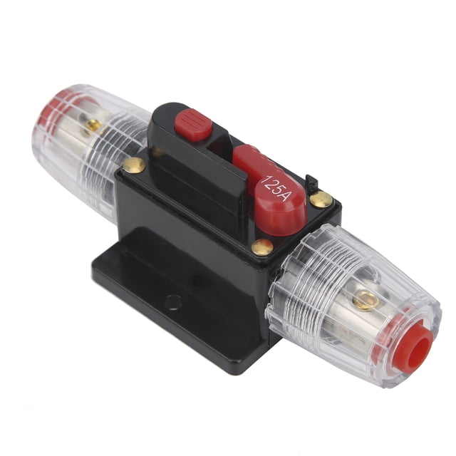 Circuit Breaker, Professional Stereo 12-24V Fuse Distribution Block For Boat For Car For Audio System