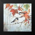 thumbnail image 2 of Phillips, Anita 20x20 Black Modern Framed Museum Art Print Titled - Chickadees II, 2 of 5