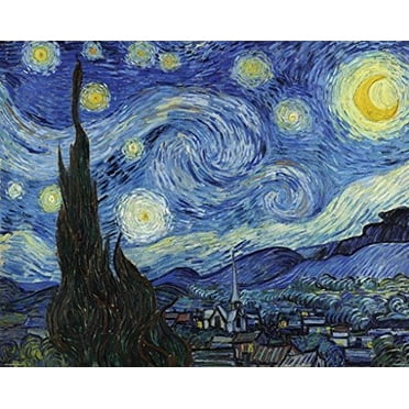 Vincent Van Gogh Starry Night Laminated Framed Poster 36 X 24 Walmart Com Vincent Van Gogh Starry Night Laminated Framed Poster 36 X 24 Walmart Com