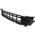 thumbnail image 2 of Bumper Grille Compatible With 2015-2018 Volkswagen Jetta Front Textured Black, 2 of 3