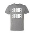 thumbnail image 2 of Wild Bobby Jerry Springer 90's TV Talk Show Host Jerry Jerry Chant Famous People Mens Premium Tri Blend Tee, Premium Heather, Medium, 2 of 6
