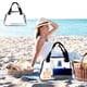 thumbnail image 4 of Clear Beach Bag Beach Tote Bag Family Travel Women's Holiday Beach Accessories, 4 of 6