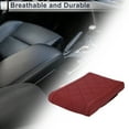 thumbnail image 2 of Car Center Console Cover Car Armrest Cover 12.6"x7.87"x1.97" Claret Nappa Leather, 2 of 7