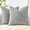 Ultimate Gray, variant on decorUhome 18x18 Set of 2 Throw Pillow Covers, Decorative Soft Chenille Pillow Covers for Couch, Ultimate Gray