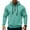 Mint Green #32, variant on Dresfit Oversized Hoodies for Men Long Sleeve Quarter Zip Pullover 1/4 Zip Drawstring Tactical Active Sweatshirt Big and Tall Zipper Fashion Purple 3XL