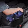 thumbnail image 3 of Chririnla Halloween Car Center Console Cover Galaxy Bat Spider Web, Non-Fading Anti-Scratch Armrest Cover Compatible with Most Cars and Trucks, 3 of 5