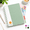 Sage Green-Large, variant on Black Medium Customizable Discbound Refillable Spiral Journal Notebook with 114 Pages