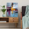 thumbnail image 5 of Abstract Textured Geometric Canvas Art for Living Room Bedroom Office Hotel Hallway Chic Home Decor, 5 of 8