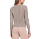 thumbnail image 3 of INSPIRAR CHIC Suéter de punto de cable para mujeres con cuello redondo y mangas largas, suéteres cortos XL Beige, 3 of 6