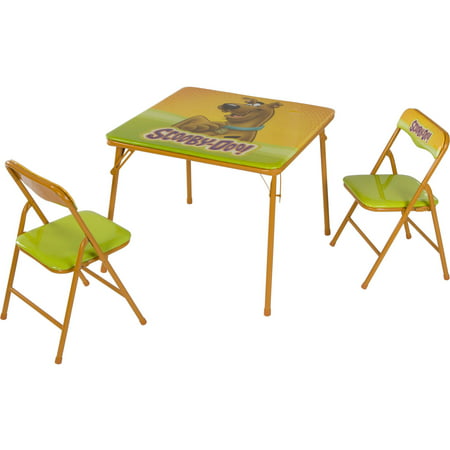 OKids Scooby-Doo Childrens Metal Table and Chairs Set