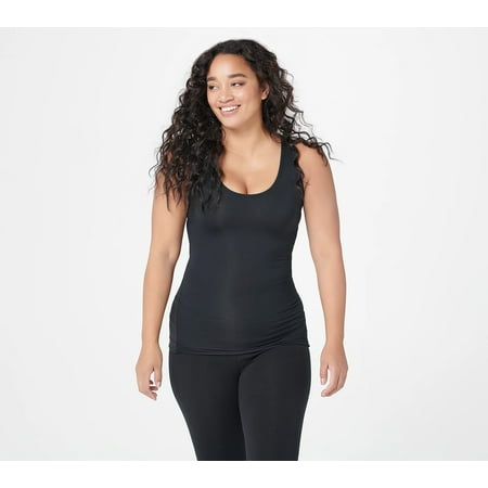 Tommie Copper Women\'s Lower Back Support Tank - Black/X-Large