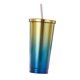 thumbnail image 3 of Taza de 500 ml BLESIY Tumbler con paja Oro, 3 of 5