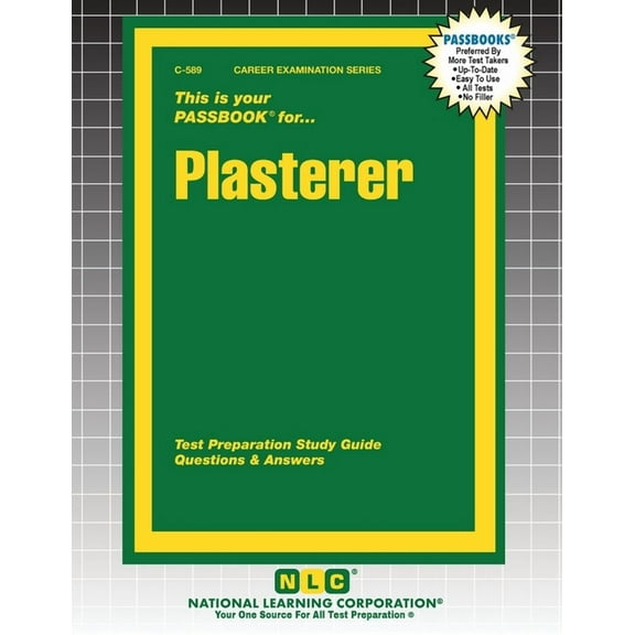 Career Examination Plasterer, Book 589, (Paperback)