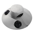 thumbnail image 3 of Wide Brim Solar Powered Fan Hat For Men USB Rechargeable Outdoor Fishing Cap With UPF 50+ Sun, 3 of 3