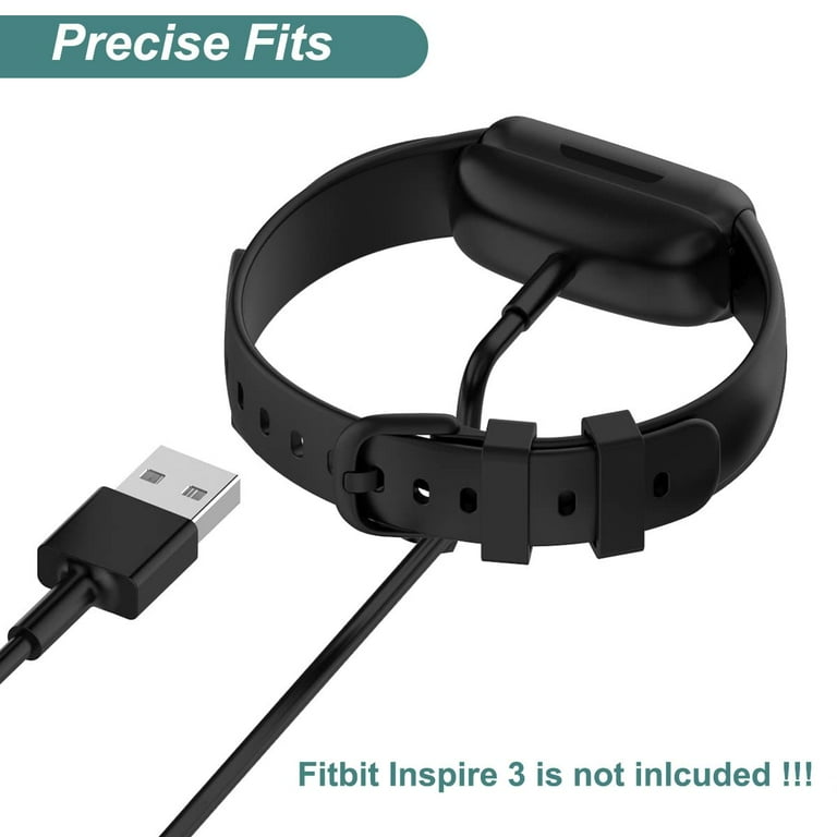 TIANLE Charger for Fitbit Inspire 3, Replacement USB Charging