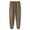 #Coffee, variant on DPTALR Men's Solid Color Workwear Sweatpants Elastic-Waist Drawstring,Black,Size L