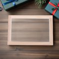 thumbnail image 1 of TABLZONE 3Pcs Durable Wooden Papermaking Deckle and Mould Frame with Even Pulp Distribution Mesh, 1 of 6