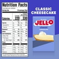 thumbnail image 3 of Jell-O No Bake Classic Cheesecake Dessert Kit with Filling Mix and Crust Mix 11.1 oz Box (Pack of 8), 3 of 5